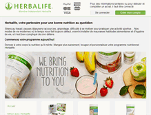 Tablet Screenshot of herbavie.com